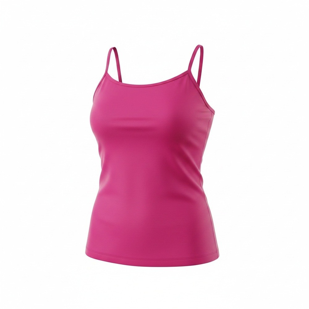 Fashion Bug Camisole Tank Top Womens 18/20W Hot Pink Adjustable Straps Plus